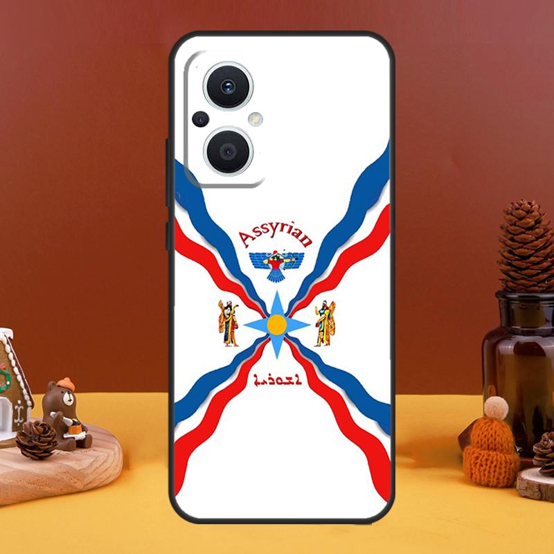 

Ассирийский чехол с флагом Ассирии для OPPO Reno 4Z 5Z 8T 10 Pro 11 F 4 6 7 8 5 Lite OPPO Find X6 X5 Pro X2 X3 Lite OPPO Reno7 4G