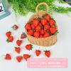 50 Strawberries with Lifelike Artificial Fruit Food Perfect for Photo Party Kitchen and Dining Table Stems, Samples, Props, Decorations, Centerpieces,