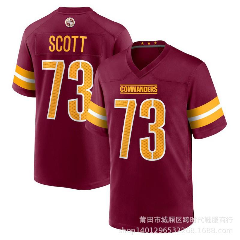 ג'רזי אוהדים של וושינגטון קומנדרס מה-NFL לגברים, נשים וילדים, ביגוד ספורט רקום