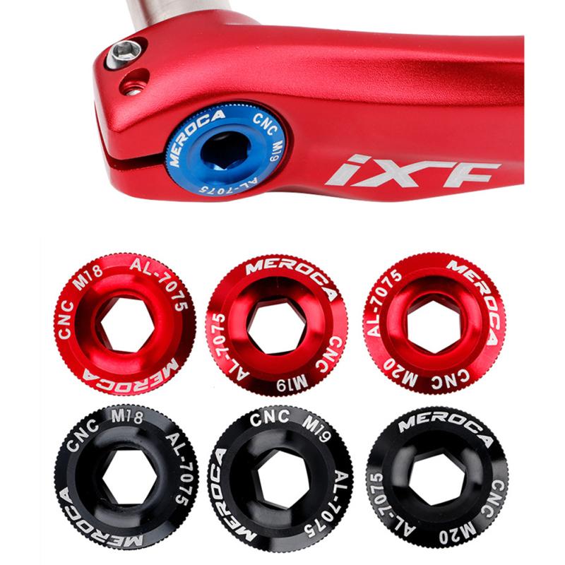 MTB Hliníková slitina CNC Šroub Šrouby krytu klik horského kola M18/M20 Šroub