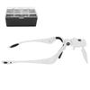 1.0x 3.5x Magnifying Glass LED Light Head Loupe Eyelash Extension Headband Magnifier