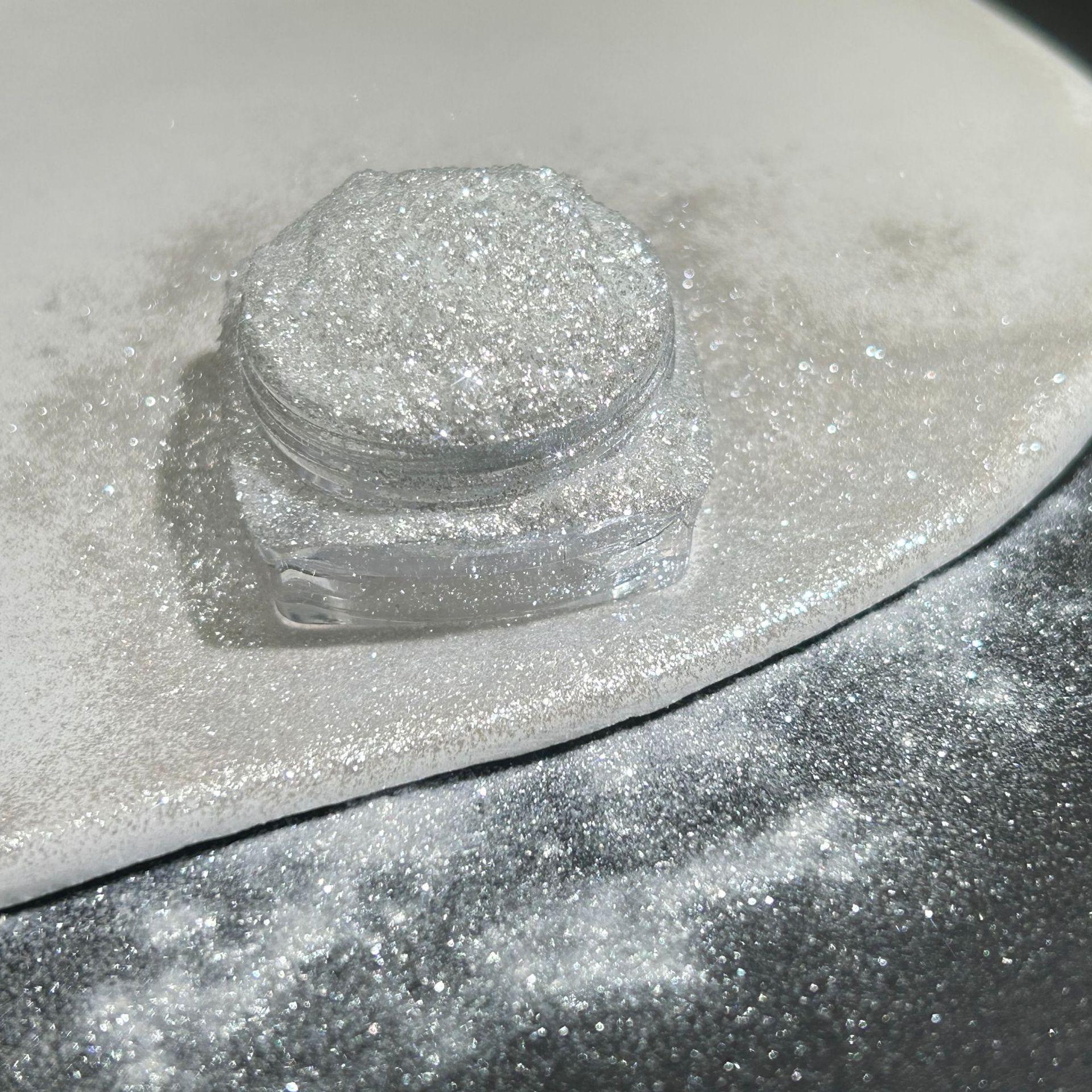 

Радужная Кристальная Мелкая Блестящая Пудра для Нейл-арта и Изделий Ручной Работы 5g