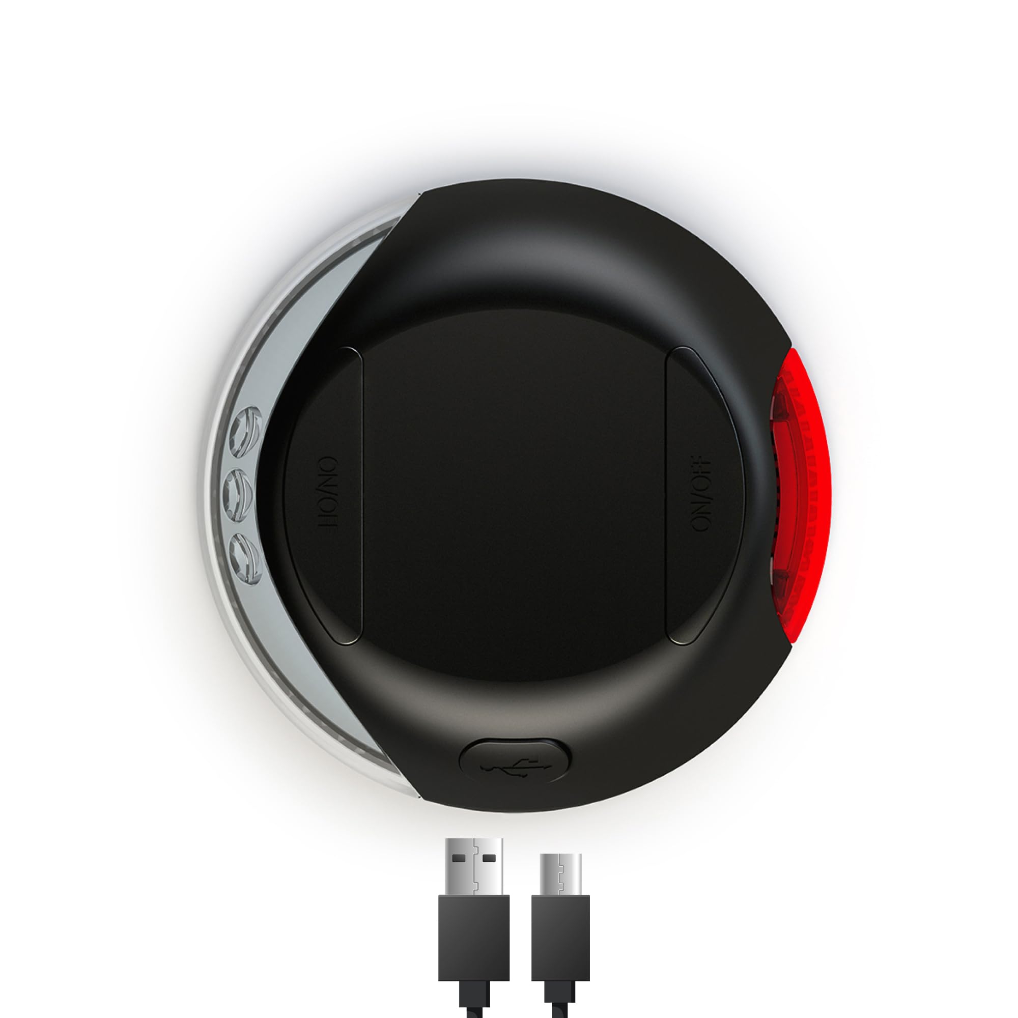 

flexi Светодиодный фонарь, USB-зарядка [Аксессуар для поводка для собаки] (черный)