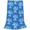 Blues Clues Ugly Christmas Throw Blanket Creative Fleece Blanket for Sofa or Bed Lounge Quilt xcm