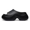 Li Ning Sports Trendy Collection Slip Resistant Abrasion Resistant Sports Slippers Women's Black AGAU002-5