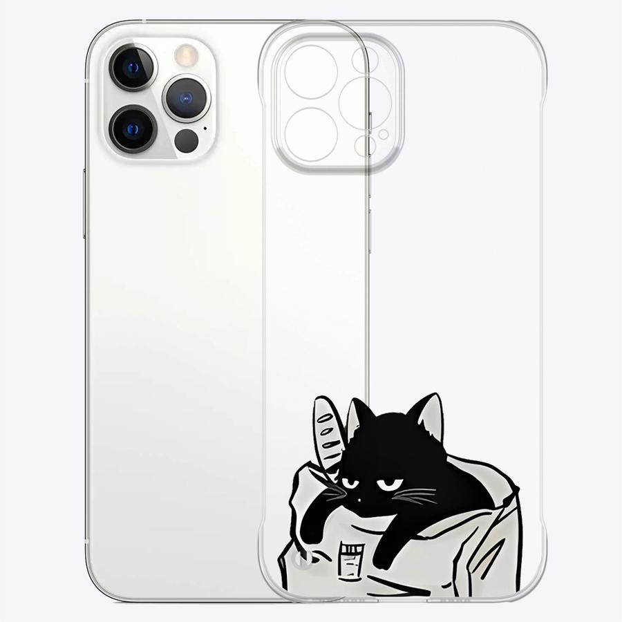 Bread Cat Phone Case for Apple iPhone 15 16 Pro Max 13 14 Plus 12 11 Pro plus Matte