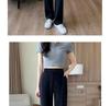 Damen Frühling/Herbst Gerade Bein Weites Bein Lässig Slim-Fit Bodenlang Hose (Spielraum: Keine Rückgabe/Umtausch)