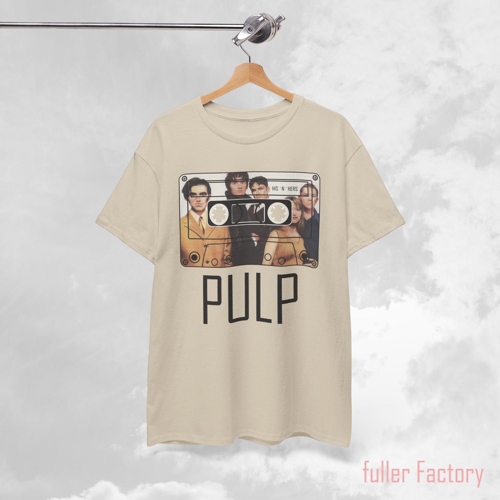 Pulp Band T- Shirt, Exclusive Retro T-Shirt of the britpop band Pulp, Original Jarvis Cocker Shirt 3XL