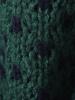 Knit Dot Jacquard Knit GRÜN GRATIS [Beams Heart] L/S Damen