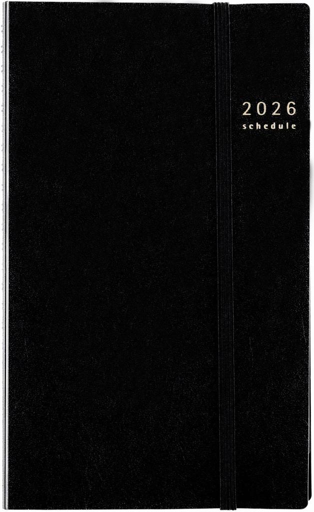 Takahashi 2026 A5 Weekly Ring 93 December Diary, Slim, Separate, Black, No. (Starts 2025)