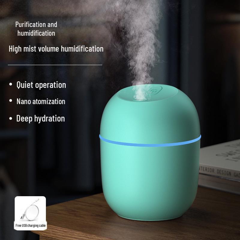 

USB Мини-увлажнитель для пасхальных яиц со светодиодной подсветкой зелёный