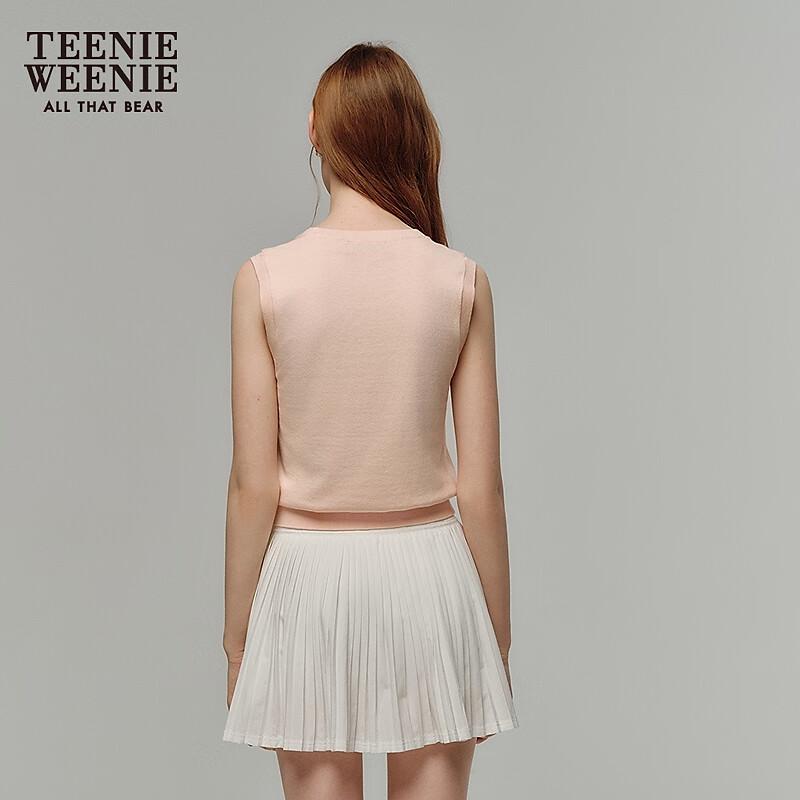 Teenie Weenie Women's Round Neck Knit Vest