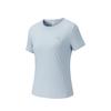 Short Sleeve Knitted T-Shirt Summer 2026 Women Tops Dream-Shadow-Blue 962625105-4