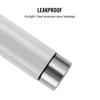 Stainless Steel Water Bottle 1L For Gym Travel Office Use | Leakproof Rust-Proof Design | Sleek White BPA-Free Hydration Bottle