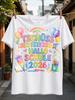 With Watercolor Tschuss Kindergarten Hallo Schule 2026 Text Rainbow Balloons Pencils And School Unisex All Tshirt