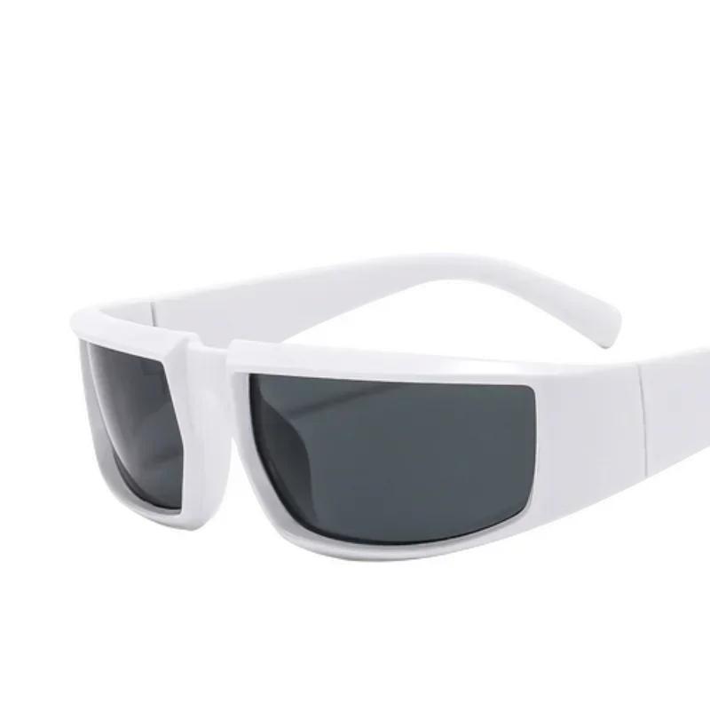 New Sports Sunglasses Women Punk Goggle Luxury Brand Designer Sun Glasses Men Silver Shades Uv400 Eyewear