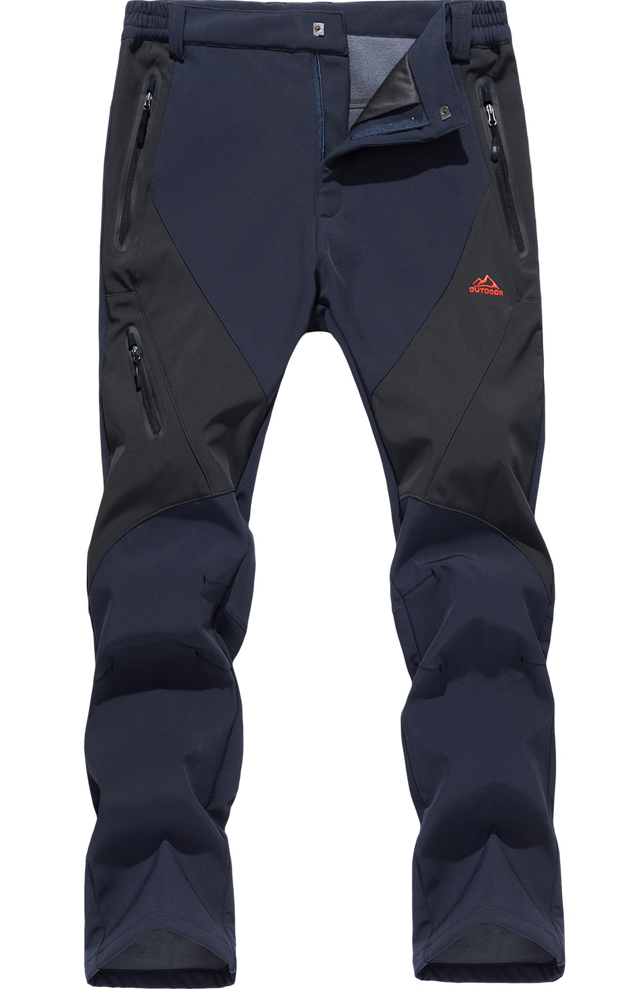 

TACVASEN Hiking Cold Stain Size 4XL Pants, Weather, Resistant, Snowboarding, Sports, Comfortable, Outdoor, Work, Stylish, Navy,