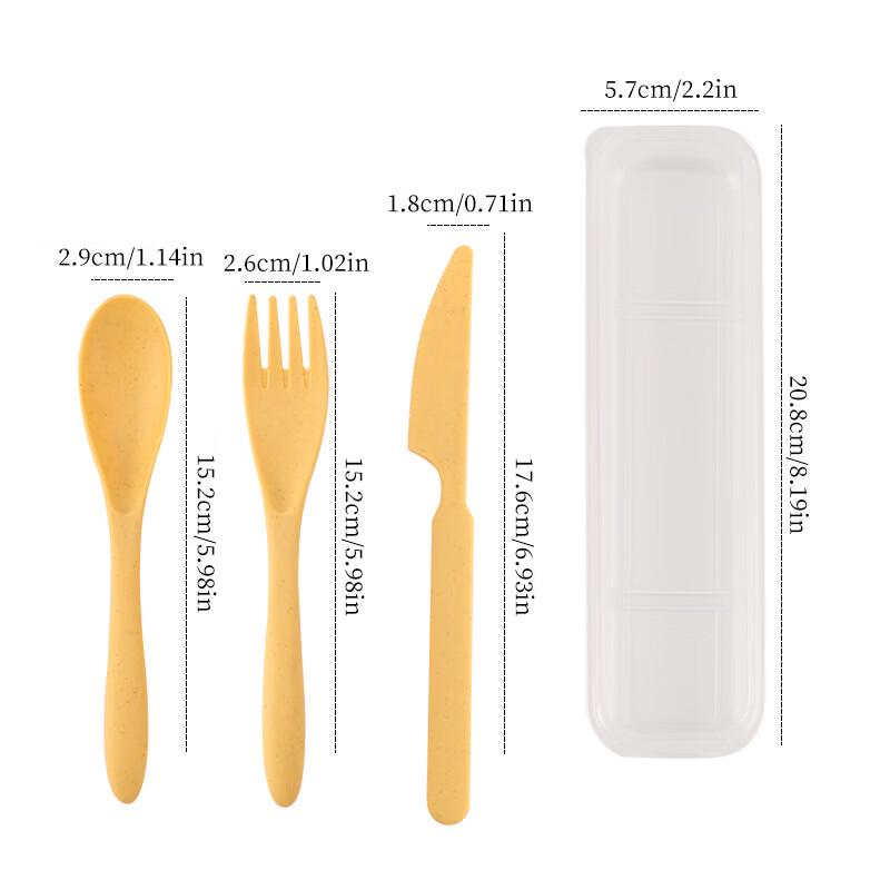 

Abay Wheat Straw Portable Cutlery Set