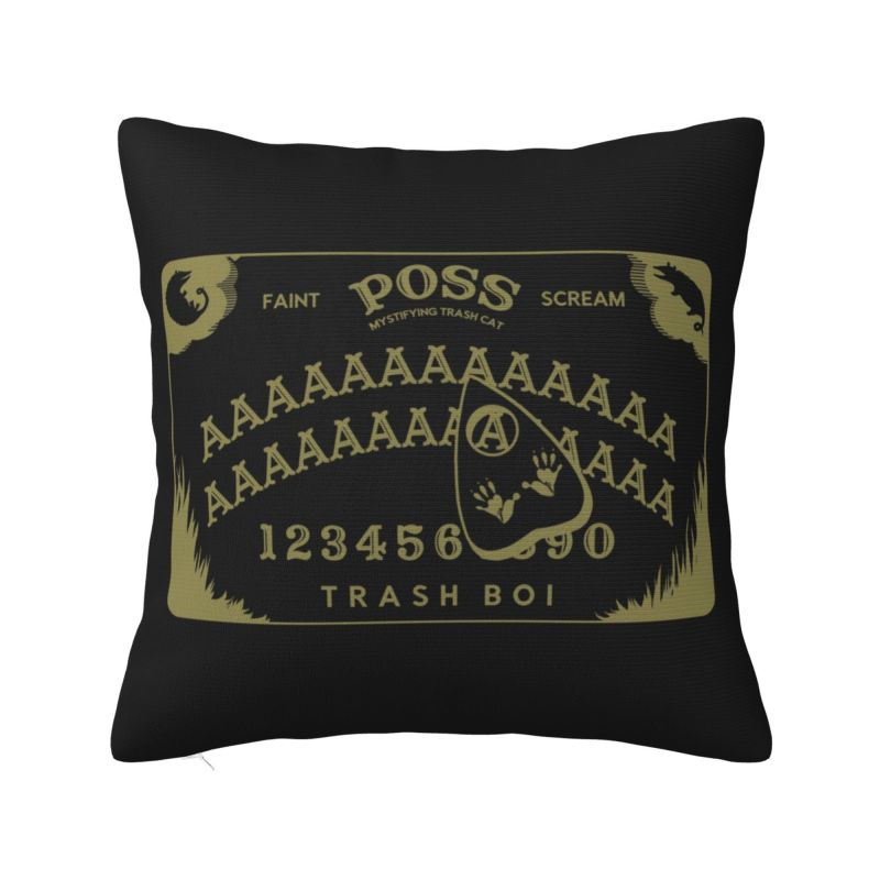 Ouija Spirit Board Pouzdro na polštář Pohovka Halloween čarodějnictví Okultní severský povlak na polštář čtvercový povlak na polštář