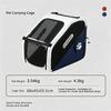 Collapsible Soft Sided Dog Crate Heavy Duty Metal Frame Portable Travel Kennel for Small Medium Large Dogs Indoor Outdoor Use