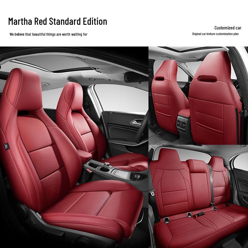 Genuine Leather Full Coverage Seat Cover for Buick Regal, Envision, LaCrosse, Encore, Excelle