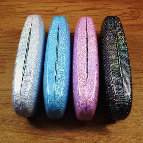Eyeglasses Box Fashion Glitter Solid Color Eyeglasses Box Colorful Student Simple Eyeglasses Storage Case Eyeglasses Case Daily Supply