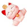 Lucky Cat Ornament Synthetic Resin Fortune Cat Statue Decoration for Home Living Room SJ0001 4