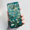 Coque de téléphone imprimée pour Itel A16 / A16PLUS / A23 / ITEL Alpha Lite Funda Coque Souple en Silicone Noir Coque Fleurie Mignonne Capa