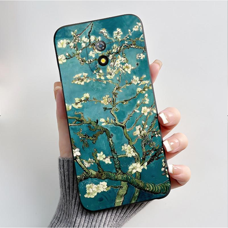 Coque de téléphone imprimée pour Itel A16 / A16PLUS / A23 / ITEL Alpha Lite Funda Coque Souple en Silicone Noir Coque Fleurie Mignonne Capa