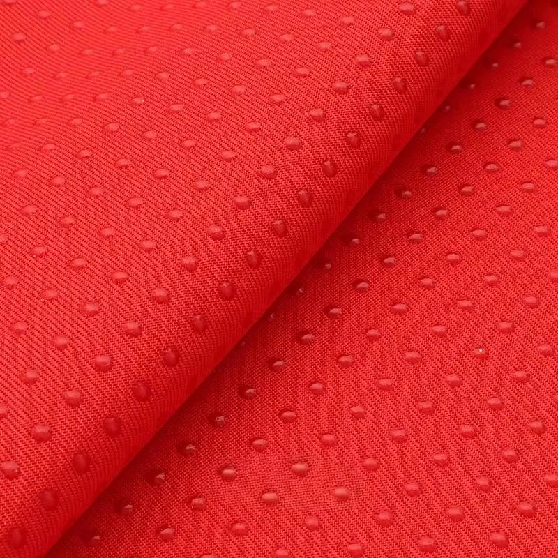 Polyester Anti Slip Cotton Fabric Drill Dotted Anti Skid NonSlip Gripping Material Rubber Coating Mat Cloth DIY Sewing Fabric