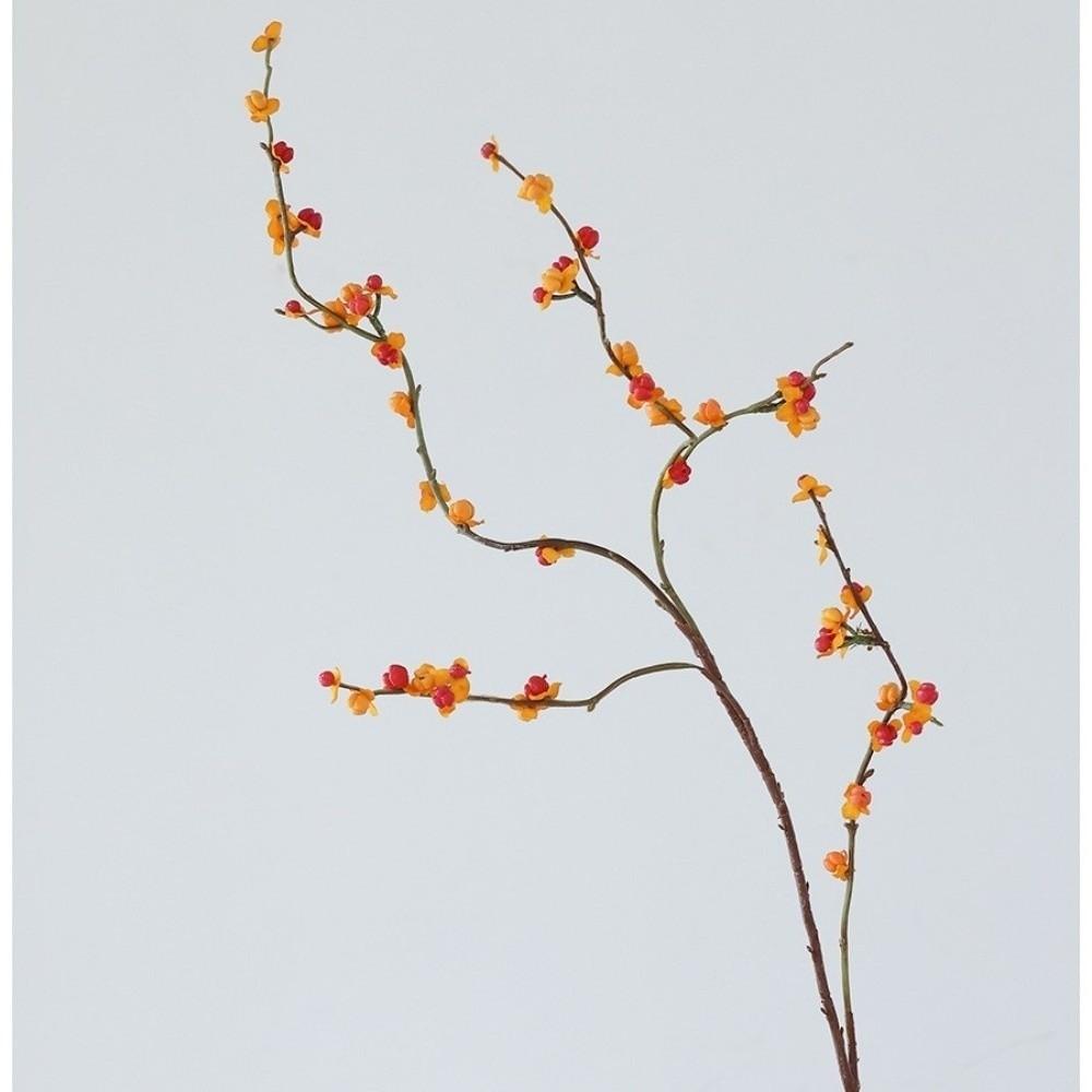 Yellow Flower Fake Flowers Plant Decorative Simulation Tree Branch Home Decor