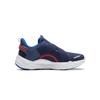 Li Ning Comfortable Versatile Fashion Shock Absorption Rebound Low-Top Casual Shoes Kids sneaker Blue YKCU128-11