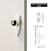 New Light Luxury Wardrobe Cabinet Handle Gold Modern Drawer Handle French Style Minimalist Bedside Table Handle