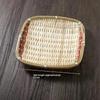 Bamboo Woven Pastry Trays, Small Baskets, Tea And Fruit Baskets, Traditional Chinese Handmade Baskets