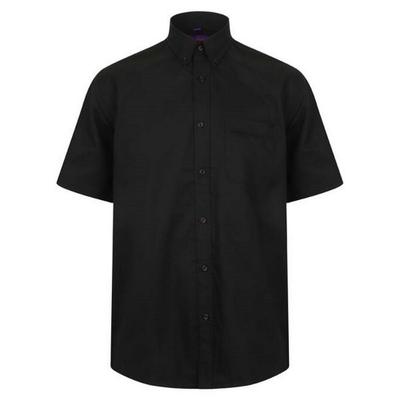 Henbury Mens Wicking Short-Sleeved Shirt