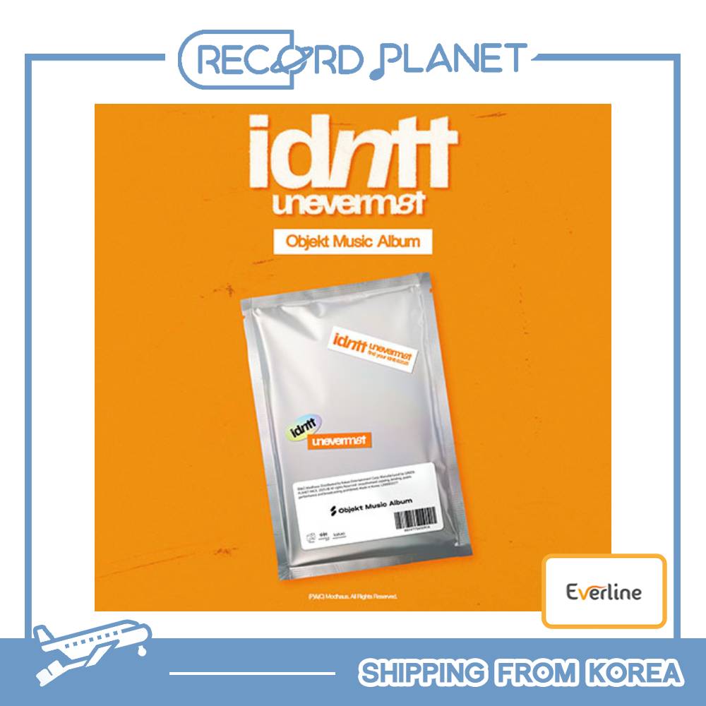 [Pre-order] IDNTT - 1st Mini Album [UNEVERMET] (Objekt Music Album Ver.) [POB]