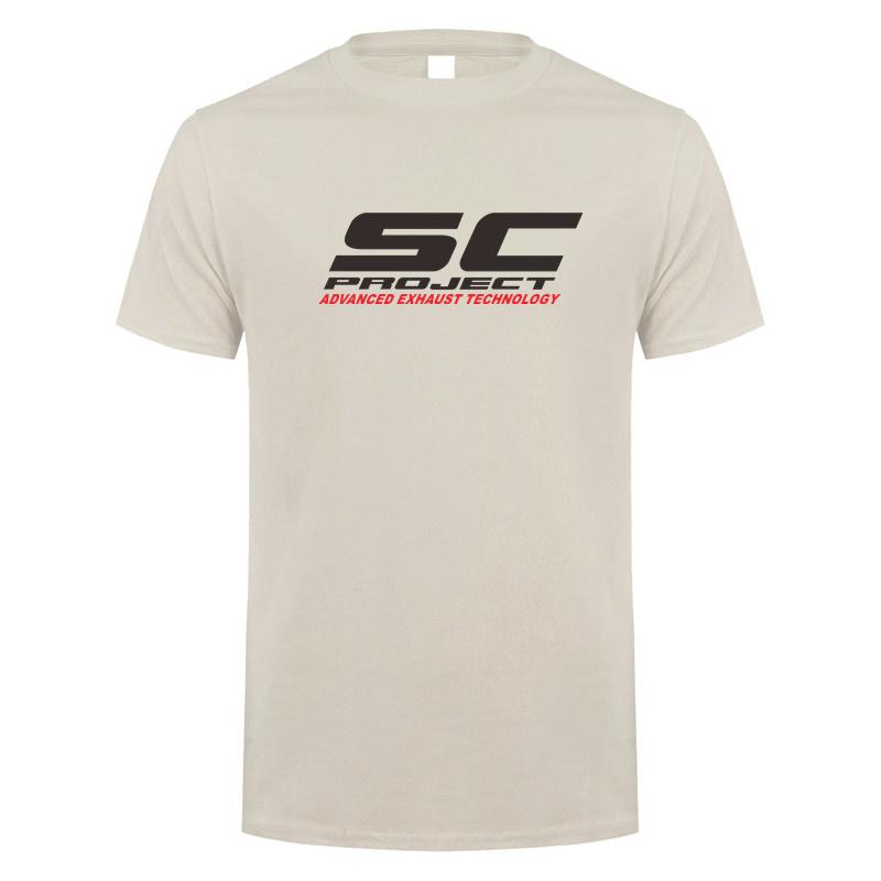 

Футболка Летняя Мужская Хлопковая с Коротким Рукавом Футболка SC Project Мужские Подарки Мотоциклетный Топ L