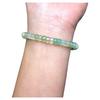 Green Agate Spacer Beads Bracelet with Flower Design - DIY Wenwan Accessories
