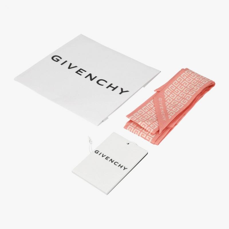Givenchy 4g Monogram Print Skinny Twill Silk Scarf Bg00axg002 601  Gw5120 Ss907 2 