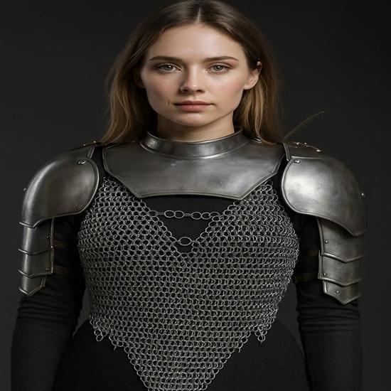 

Средневековая Леди Рыцарь Стальная Кираса Доспехи SCA LARP Косплей Костюм Подарок для Матери, Сестры, Подруги, Жены