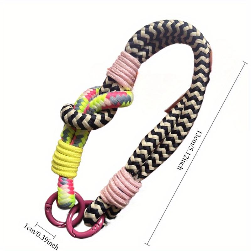 Schlüsselanhänger Kontrastfarbe Schlüsselanhänger Zubehör Luxus Auto Schlüsselanhänger Taschenanhänger für Handtaschen Exquisites Geschenk Freund Schlüsselanhänger