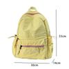 Korean Version of Fresh Girl Simple Schoolbag Backpack Casual Light and Versatile Commuting