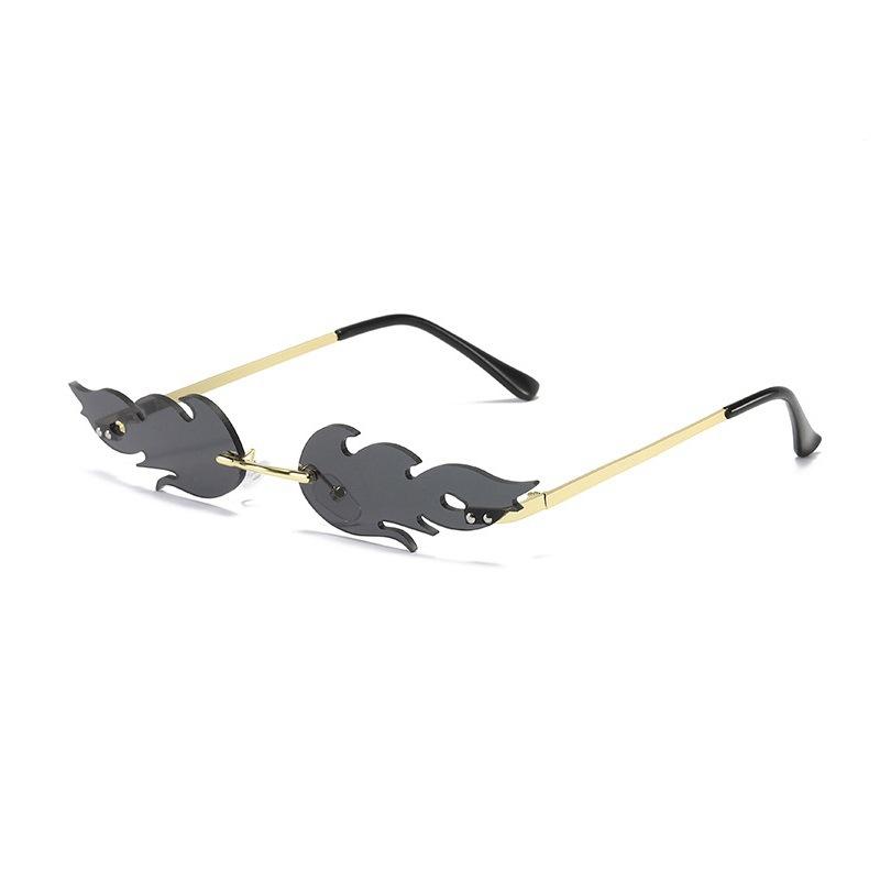 JYL TS Sunglasses Frameless Crystal Diamond UV/9041