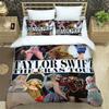 Singer T-Taylor-Swifts Beding Sets Exquisite Bed Suplies Set Soft Duvet Cover Warm Comforter Set Beding Set High-End Premium Birthday Gift