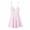 2025 Spring Women's European & American Sweetheart Neck Mini Dress