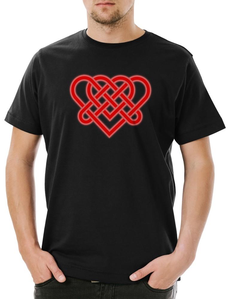 Celtic Knot Logo Sign XI Men's T-Shirt Celtic Tribal Knot Celtic Tattoo