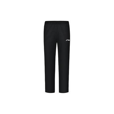 Li Ning Feather Series International Team Competition Cool Dry Color Block Sports Pants Men Pants Black AYKSB19-1