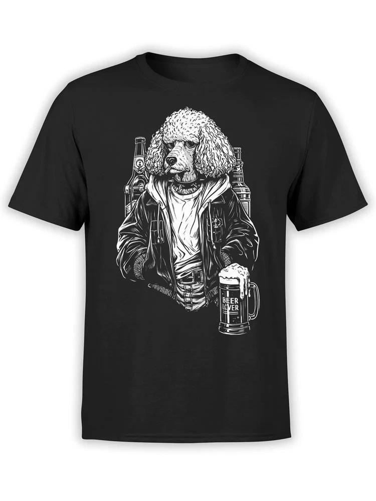 Barfly Poodle Tshirt Unisex S