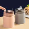 Color-blocking Toothpick Box Automatic Pop-up Toothpick Can Portable Press-type Toothpick Holder for Home Living Room