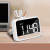 Digital Alarm Clock with Stand Large LED Display Rechargeable Volume Adjustable